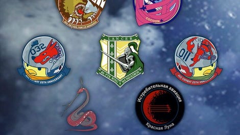 Ace Combat 7: Skies Unknown - 25th Anniversary Emblem Set II