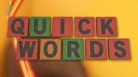 Quick Words