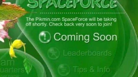 Pikmin.com SpaceForce