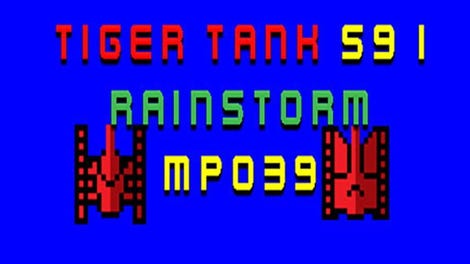 Tiger Tank 59 I: Rainstorm MP039