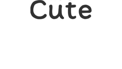 Cats are Cute