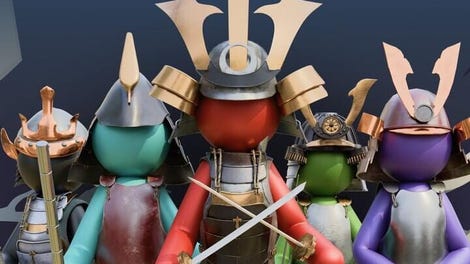 Samurai Katana Rampage: Stickman Saga