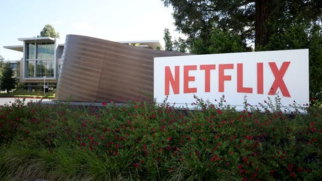 Image for Netflix stock soars 7% as investors look for safety in a turbulent market