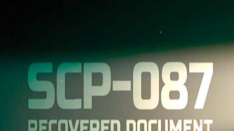 SCP-087: Recovered document