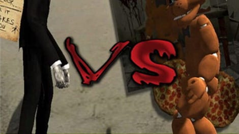 Slenderman vs. Freddy the Fazbear