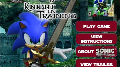 Sonic Knight In Training