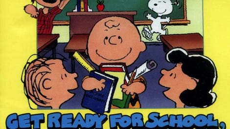 Get Ready For School, Charlie Brown!