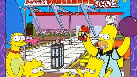 The Simpsons Bowling