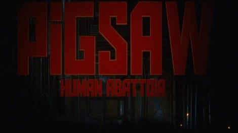 Pigsaw: Human Abattoir