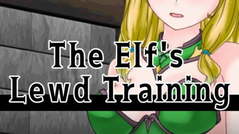 The Elf's Lewd Training