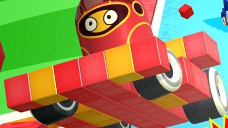Pixel Car Racing: Blocky Crash