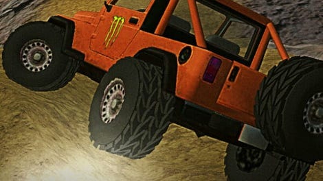 Jeep Climb Mountain