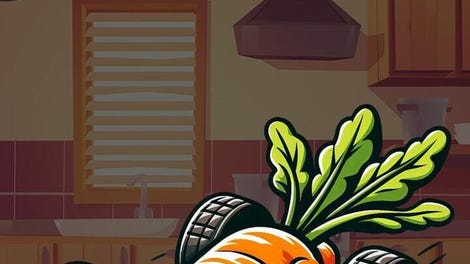The Jumping Carrot Race