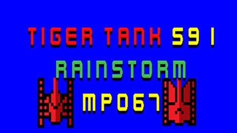 Tiger Tank 59 I: Rainstorm MP067