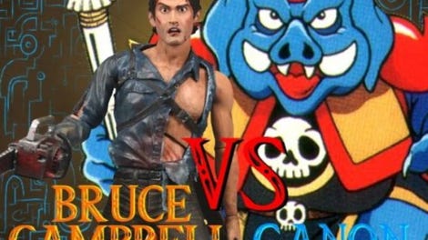 Bruce Campbell vs Ganon