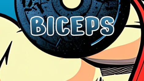 idle biceps