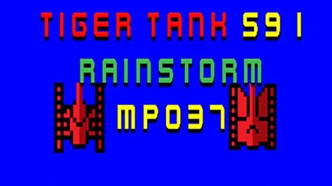 Tiger Tank 59 I: Rainstorm MP037