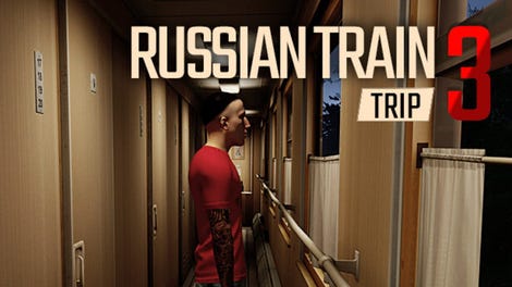 Russian Train Trip 3: People In A Train Car