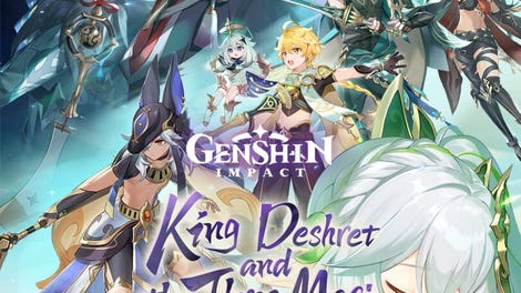 Genshin Impact: King Deshret and the Three Magi - Kotaku