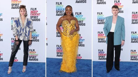Independent Spirit Awards 2023: Sequins, Feathers, and Lace Rule the Blue Carpet