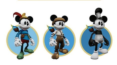Epic Mickey: Rebrushed - Costume Pack
