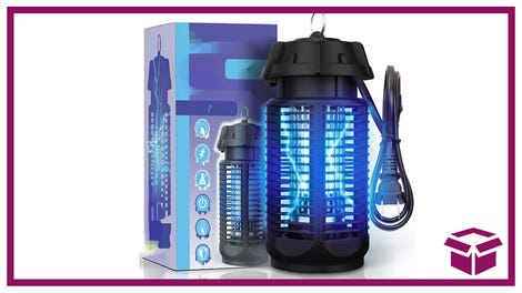 Say Goodbye to Pests this 4th of July with Macy's Electric Bug Zapper, 50% Off