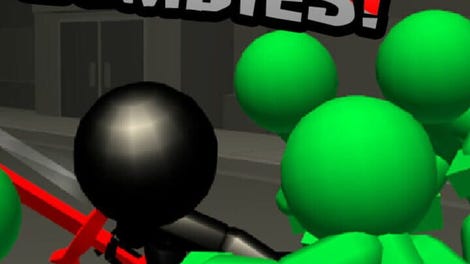 Stickman Killing Zombie