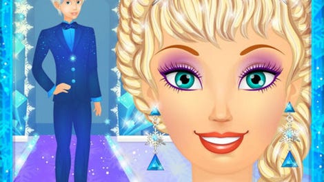 Ice Queen Wedding Salon: Frost Bridal Game