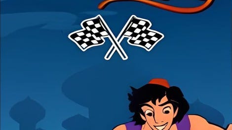 Aladdin Magic Carpet Racing