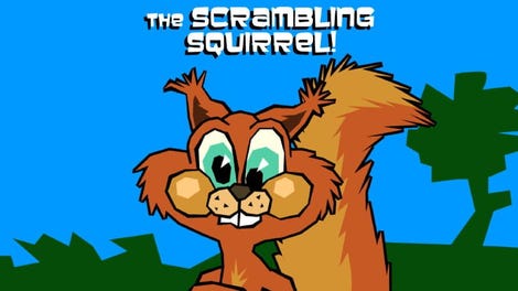 Skid the Scrambling Squirrel