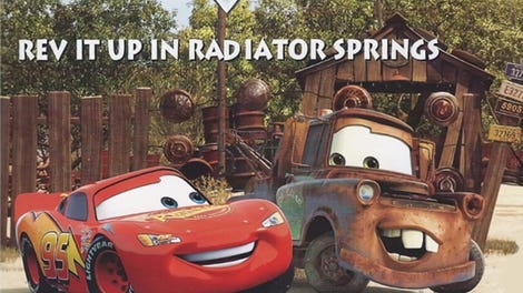 Cars: Rev It Up In Radiator Springs