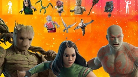 Fortnite: Guardians Of the Galaxy Pack