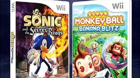 Sega Fun Pack: Sonic and the Secret Rings & Super Monkey Ball Banana Blitz