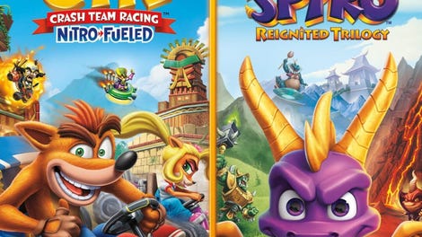 Crash Team Racing Nitro-Fueled + Spyro Reignited Trilogy Bundle