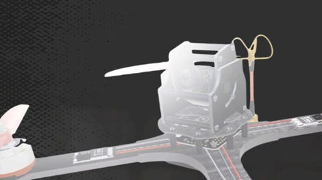 Drone tracks