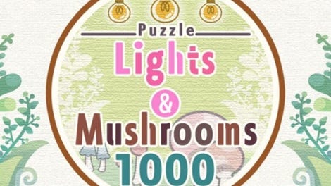 Puzzle Lights and Mushrooms 1000