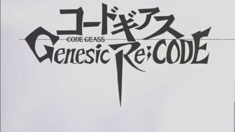 Code Geass: Genesic Re;Code