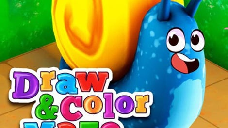 Draw & Color Maze: Paint Labyrinth Puzzle