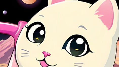 Space Kitten: An Easy Survival Game