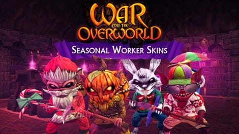 War for the Overworld: Seasonal Worker Skins - Kotaku