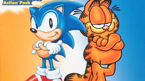 Sonic & Garfield Pack - Kotaku