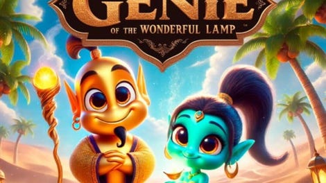 The Genie of the Wonderful Lamp