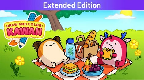 Draw and Color: Kawaii - Extended Edition
