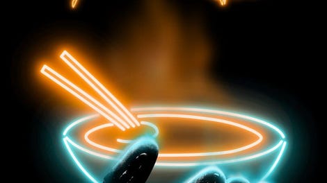 Neon Noodles: Cyberpunk Kitchen Automation