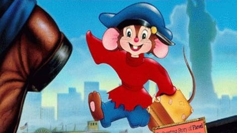 An American Tail: Animated Movie Book