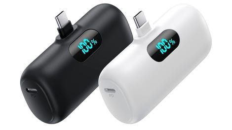 [2-Pack] Mini Portable Charger 5000mAh Power Bank