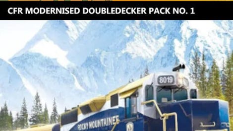 Trainz Railroad Simulator 2019: CFR Modernised Doubledecker Pack No. 1