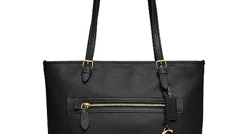 COACH Polished Pebble Leather Taylor Tote