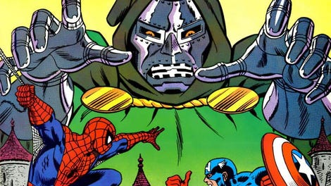 The Amazing Spider-Man and Captain America in Dr. Doom's Revenge! - Kotaku