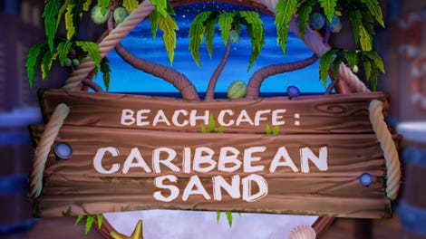 Beach Cafe: Caribbean Sand